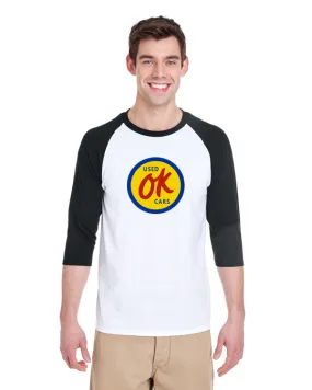 Chevrolet OK Used Cars Raglan Baseball T-Shirt