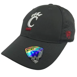 Cincinnati Bearcats TOW Charcoal Jock II Performance Memory Flexfit Hat Cap