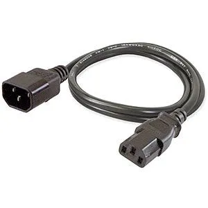 Cisco Cab-C13-C14-2M= Power Cable Black C13 Coupler C14 Coupler