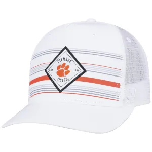 Clemson Tigers TOW White "36th Ave" Mesh Adj. Snapback Hat Cap