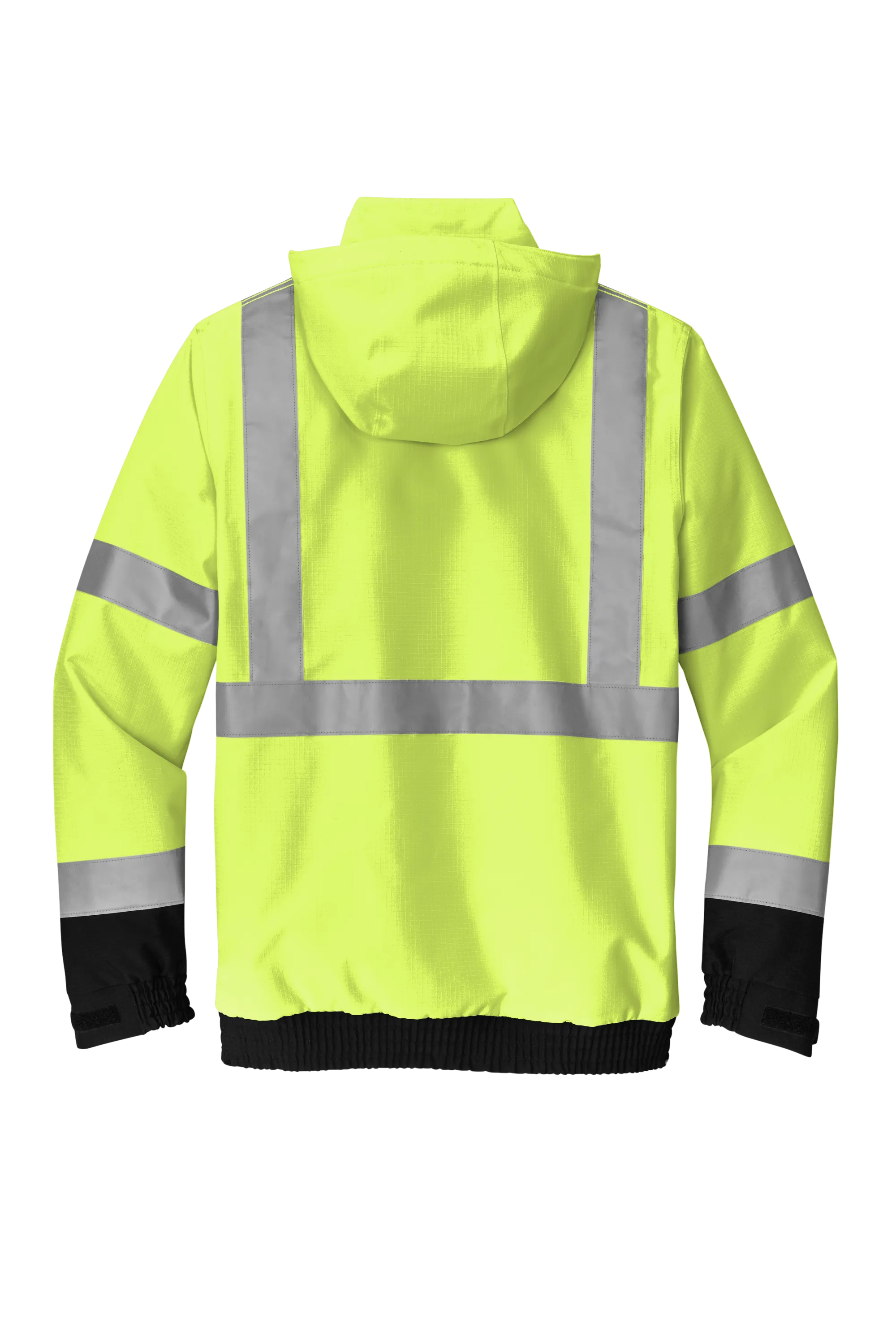 CornerStone® ANSI 107 Class 3 Waterproof Insulated Ripstop Bomber Jacket - Safety Yellow