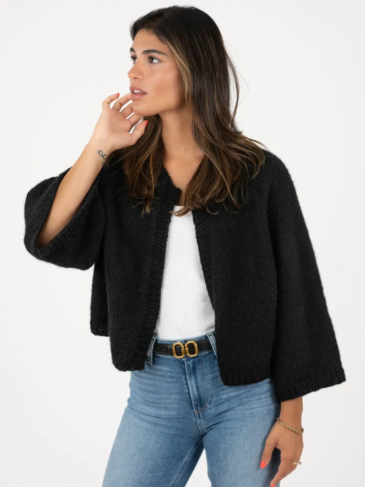 Cropped Classic Cardi