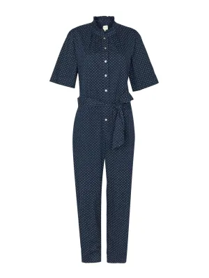 Dahlia Dot Twill Jumpsuit