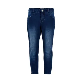 Dark Wash Straight Leg Girl's Jeans