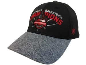 Davidson Wildcats 2018 Regular Season Atlantic 10 Champions Black Adj. Hat Cap