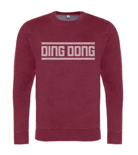 'Ding Dong' Washed Out Sweatshirt