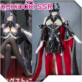 DokiDoki-SSR Game Azur Lane Impact KMS August von Parseval Cosplay Costume