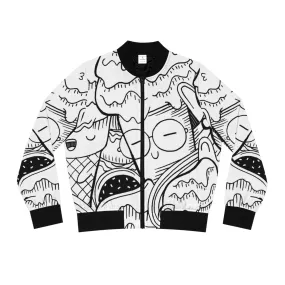 Doodle Icecream - Inovax Women's Bomber Jacket