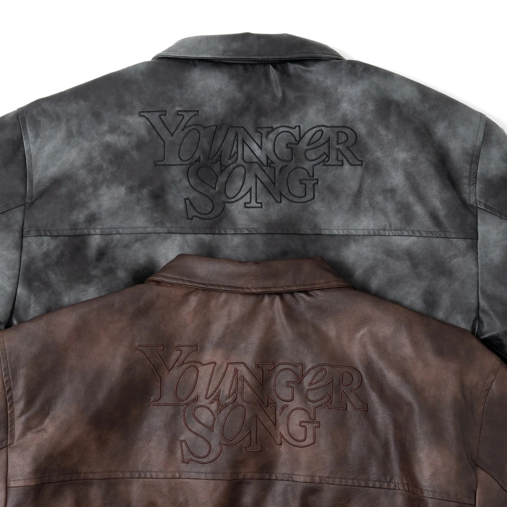 eco leather bomber jacket