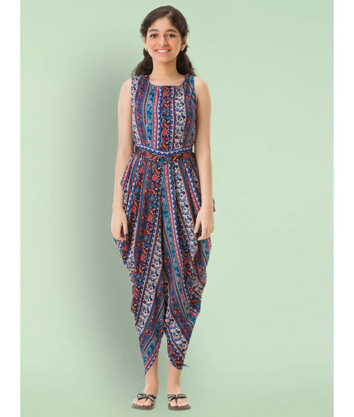 Elasticated Dhoti Jumpsuit