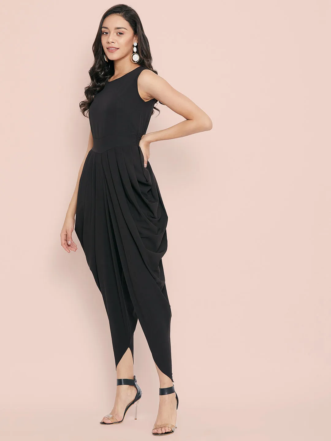 Elasticated Ethnic Dhoti Jumpsuit