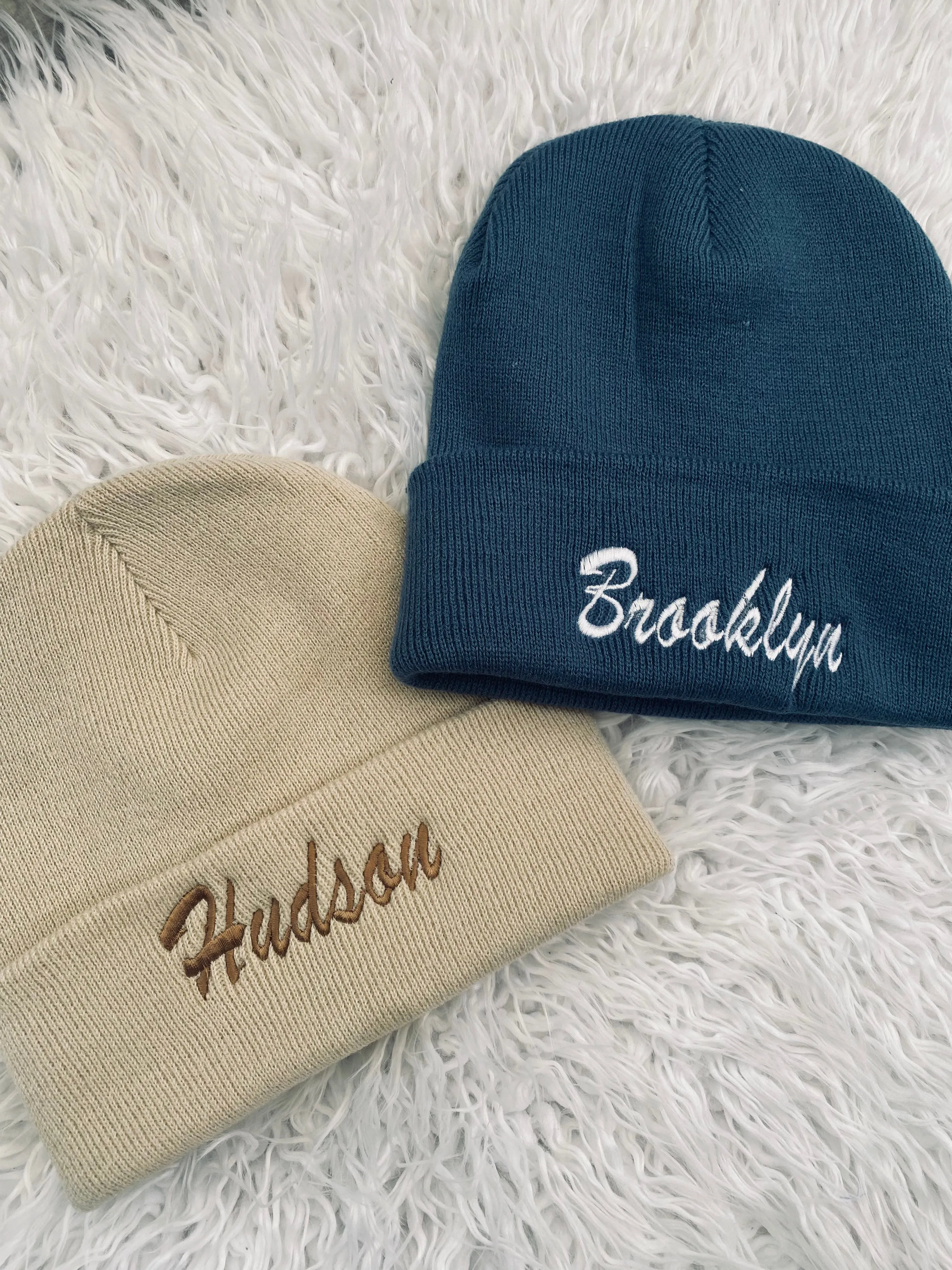 Embroidered Beanie