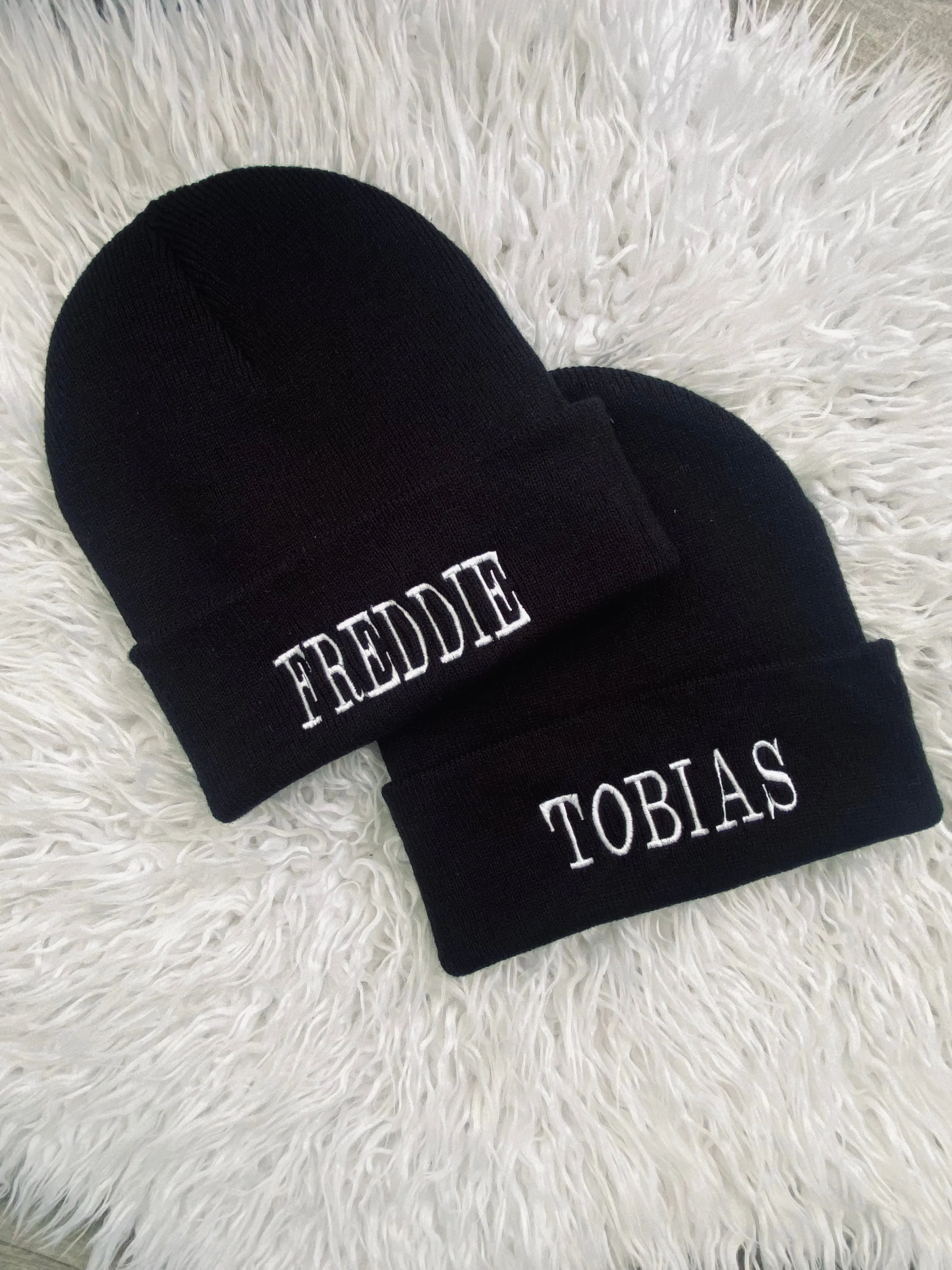 Embroidered Beanie