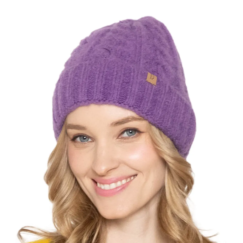 Empire Cove Winter Cable Knit Cuff Beanie