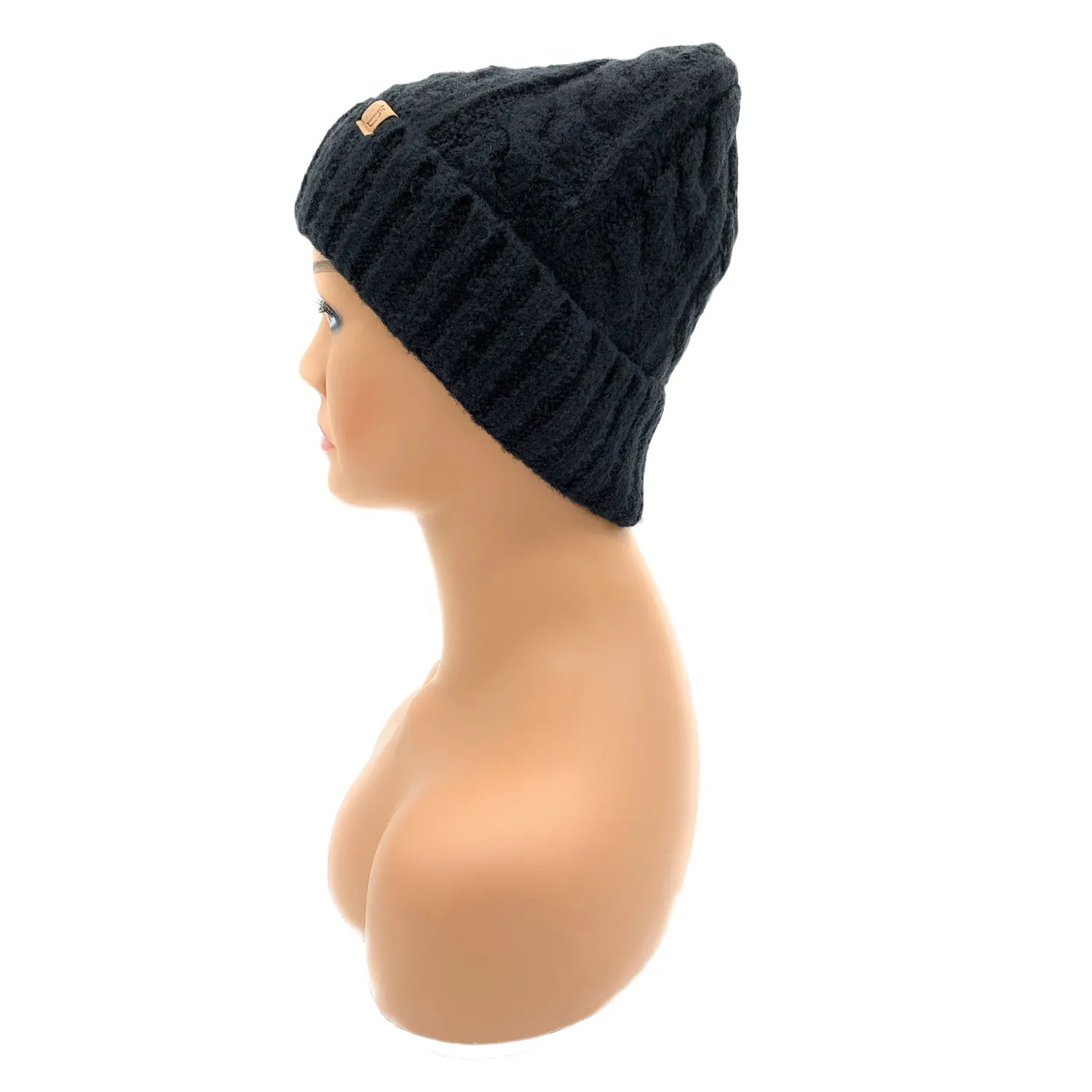 Empire Cove Winter Cable Knit Cuff Beanie