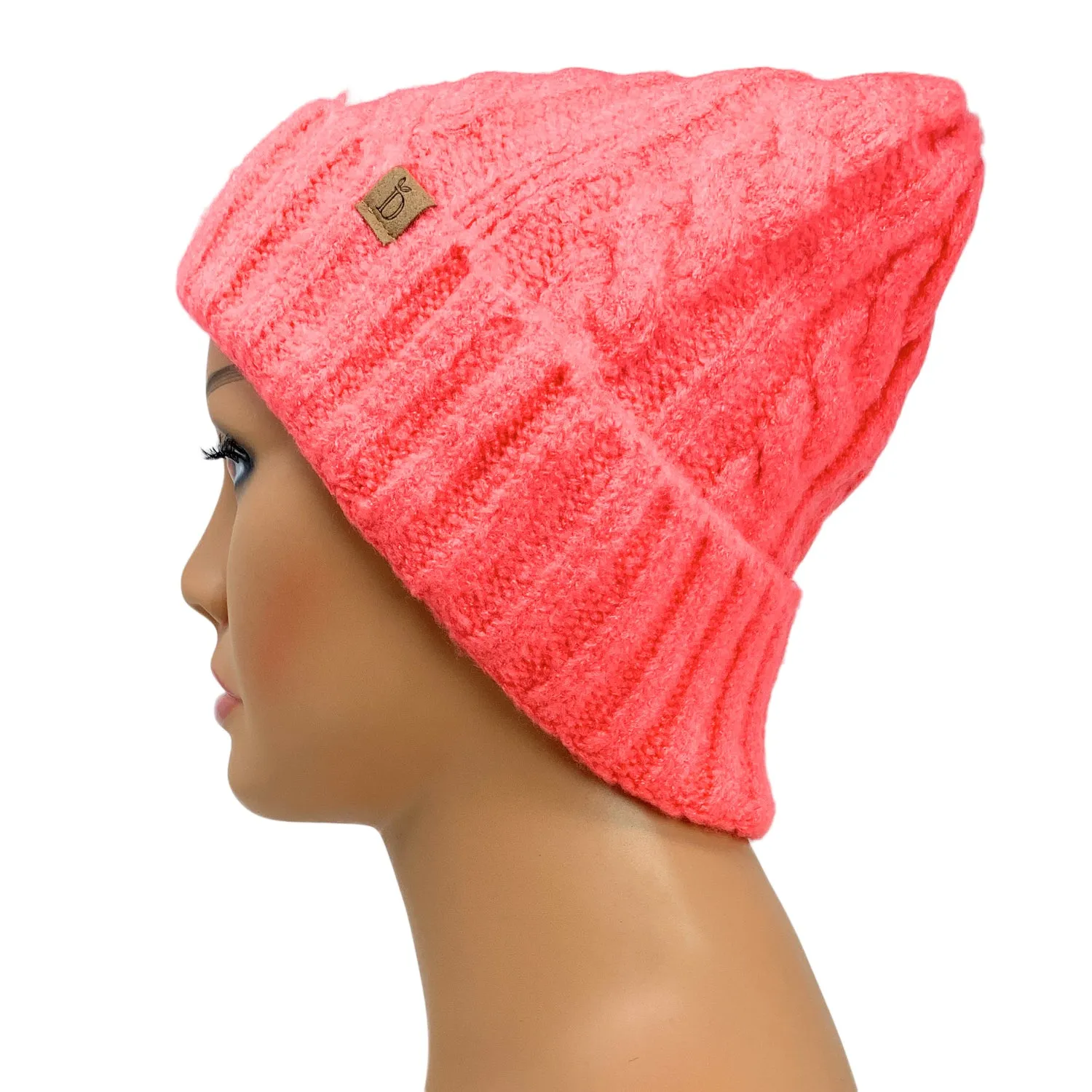 Empire Cove Winter Cable Knit Cuff Beanie