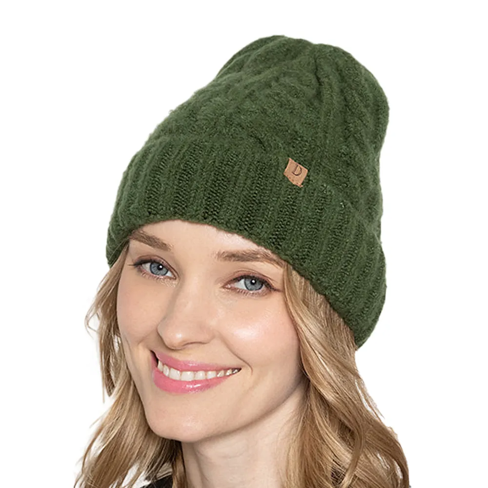 Empire Cove Winter Cable Knit Cuff Beanie