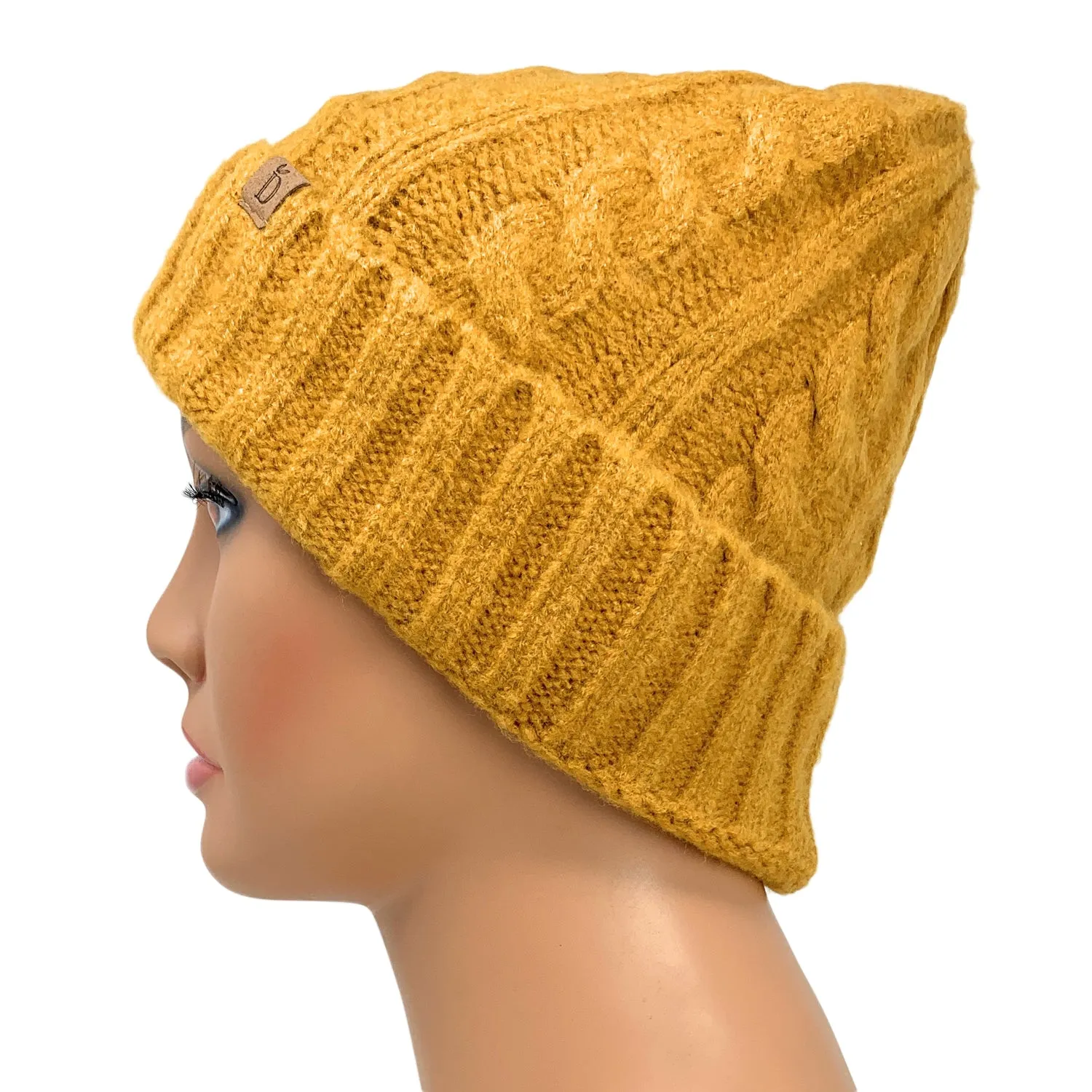 Empire Cove Winter Cable Knit Cuff Beanie