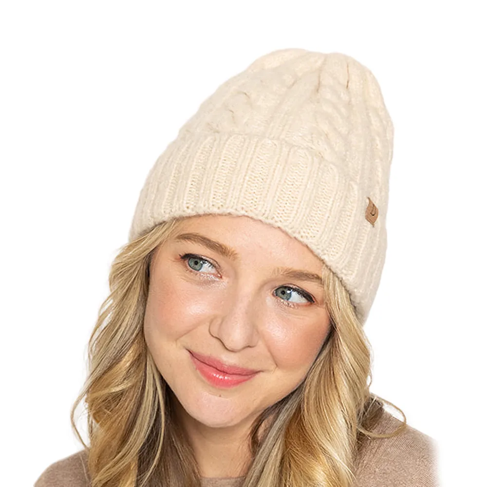 Empire Cove Winter Cable Knit Cuff Beanie