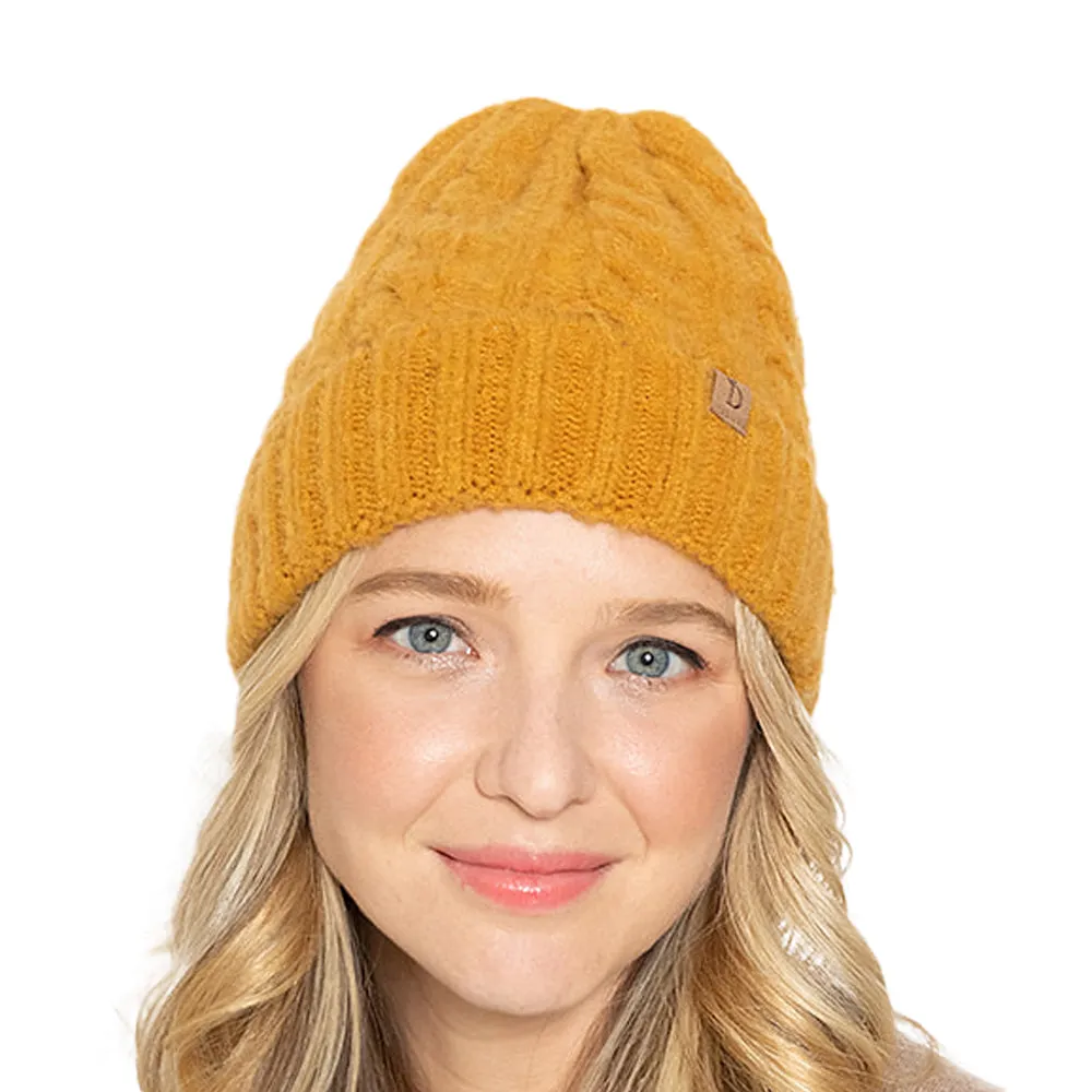 Empire Cove Winter Cable Knit Cuff Beanie