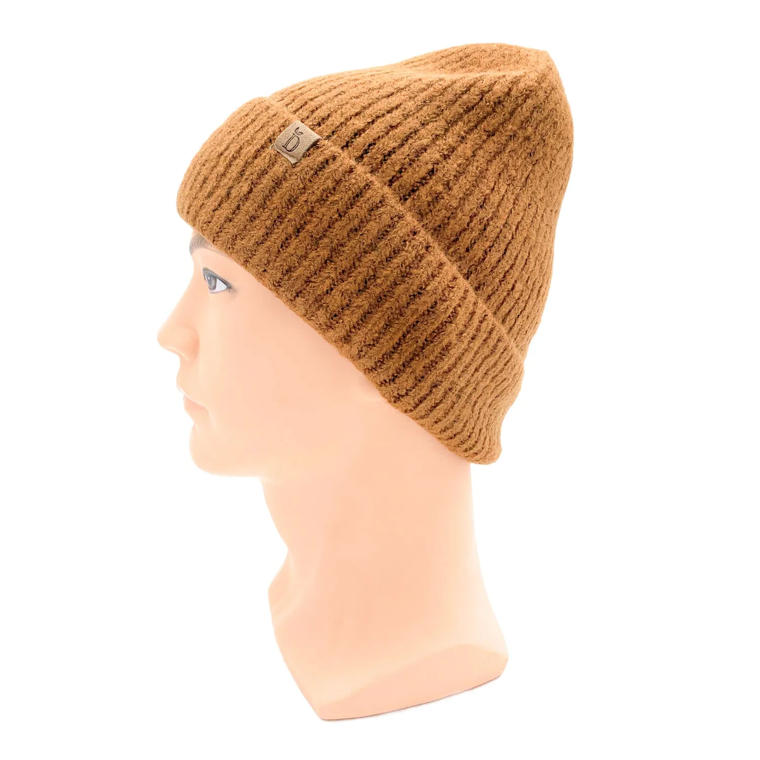 Empire Cove Womens Ribbed Knit Cuff Beanie