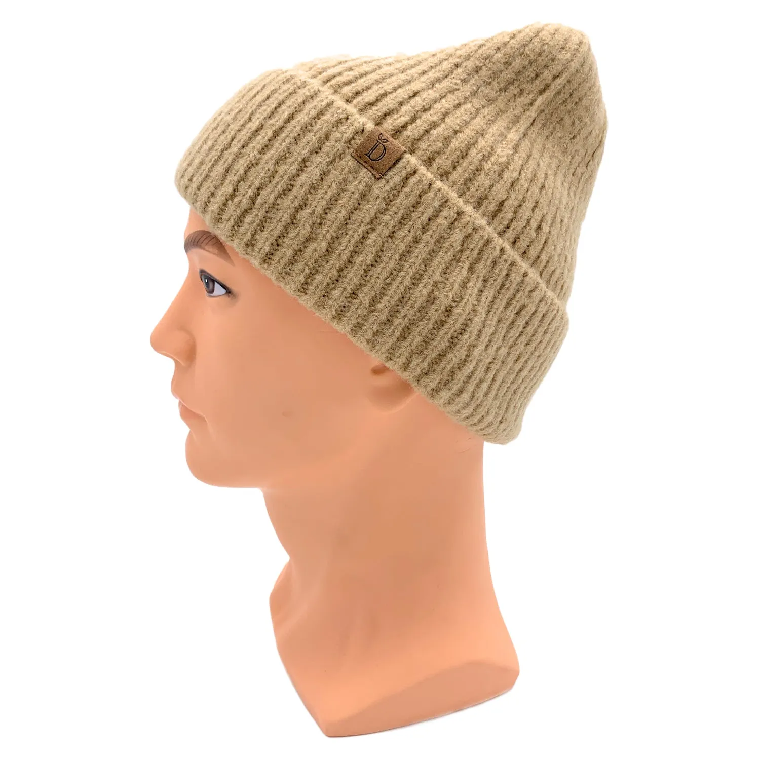 Empire Cove Womens Ribbed Knit Cuff Beanie