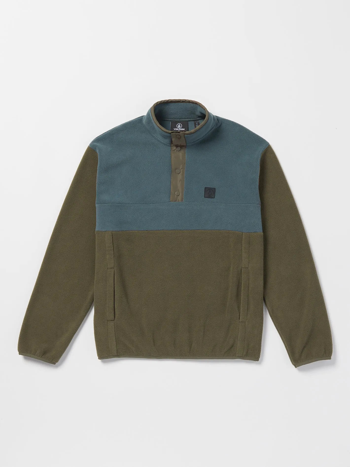 Error92 Mock Neck Pullover Sweatshirt - Bison