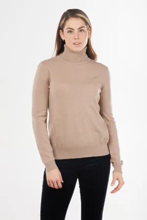 Essential Roll Neck Pullover By Bridge & Lord