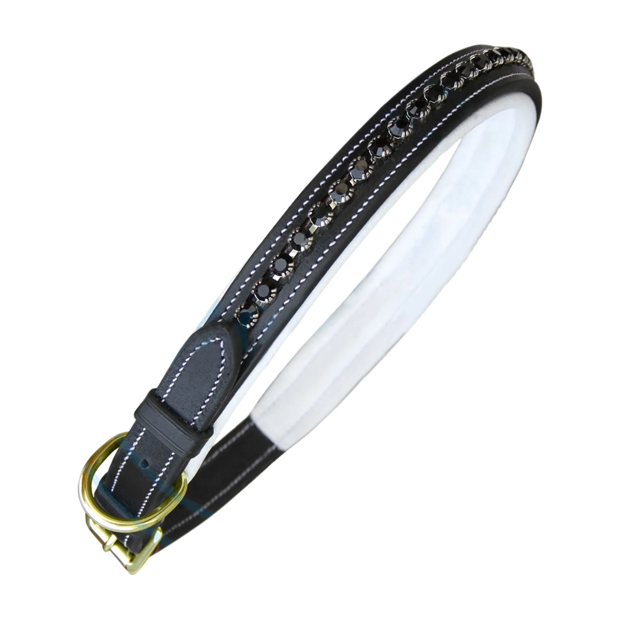 ExionPro Black Bling Dog Collar