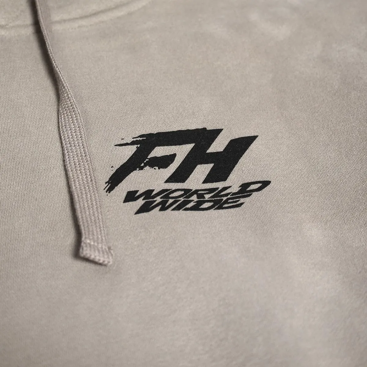 Fasthouse Primer Hooded Pullover Warm Gray  Small