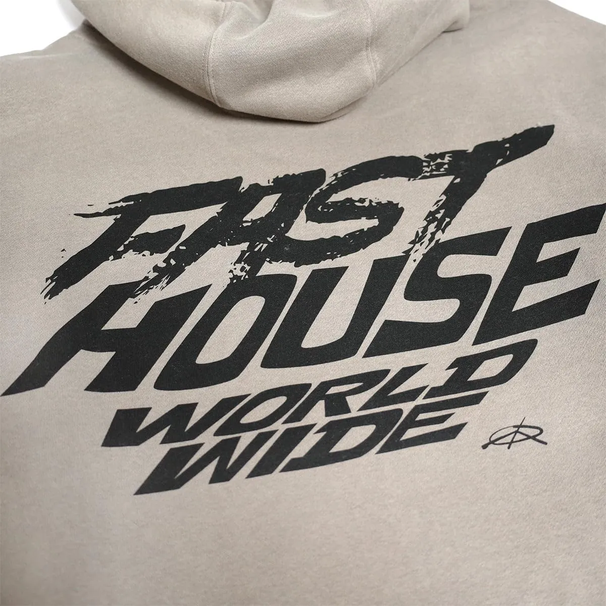 Fasthouse Primer Hooded Pullover Warm Gray  Small