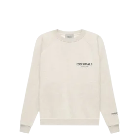 Fear of God Essentials Core Collection Pullover Crewneck Light Heather Oatmeal