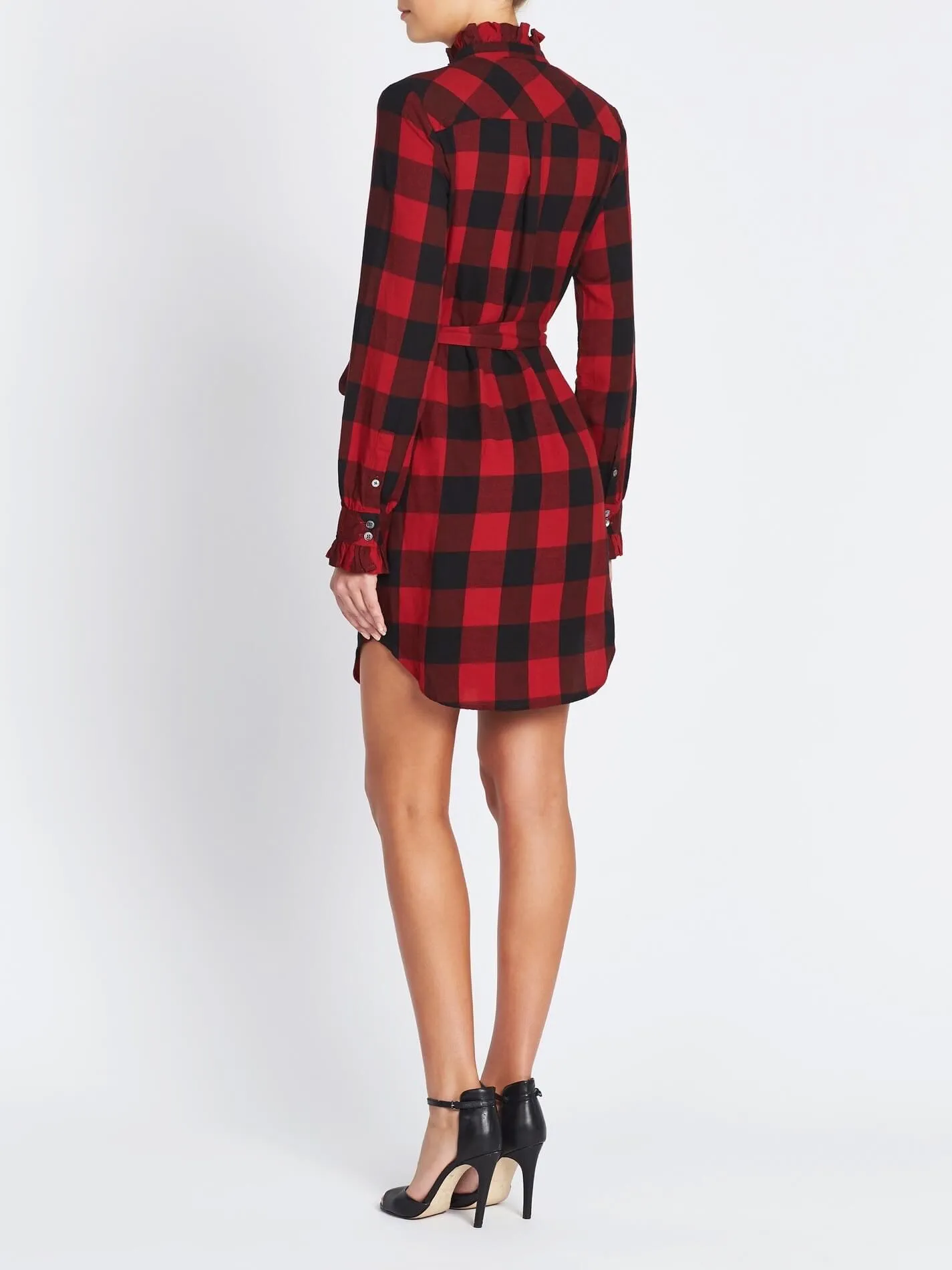 Flannel Check Dress