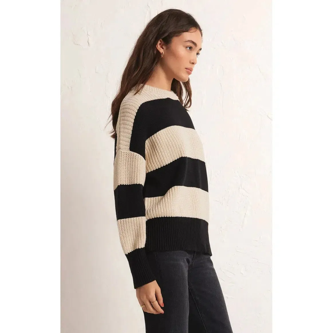 FRESCA STRIPE SWEATER