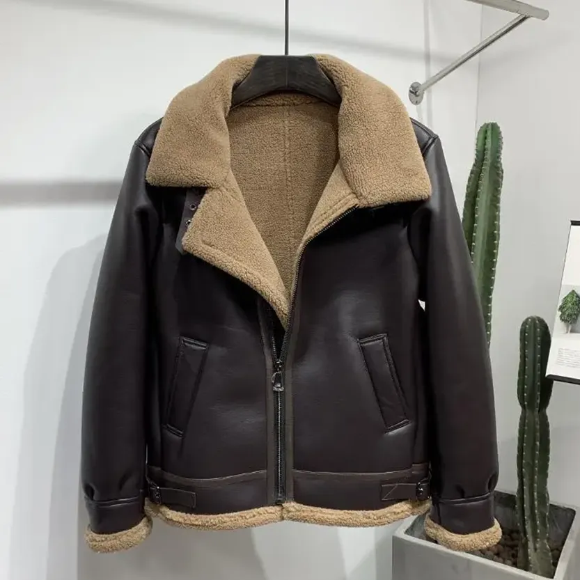 Funki Buys | Jackets | Men's Faux Leather Fleece Bomber Jacket