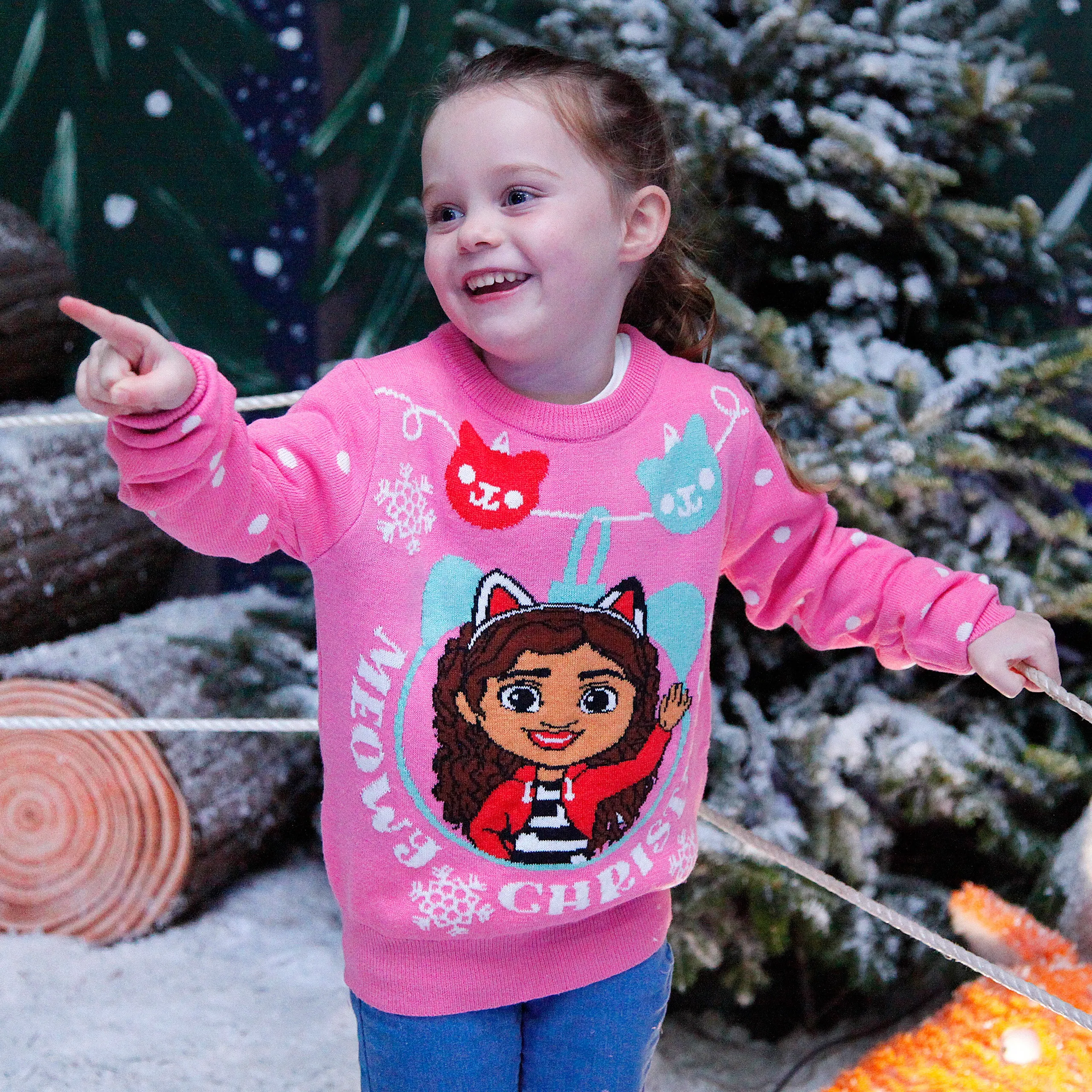 Gabbys Dollhouse Christmas Jumper