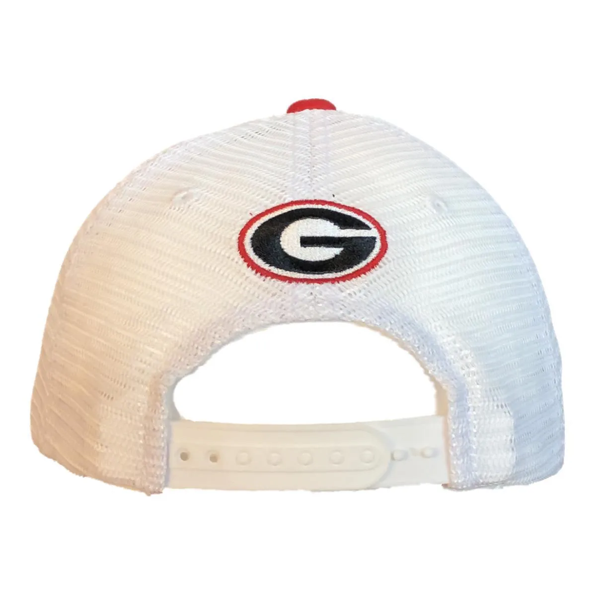 Georgia Bulldogs TOW Red & White "Series" Structured Mesh Adj. Snapback Hat Cap