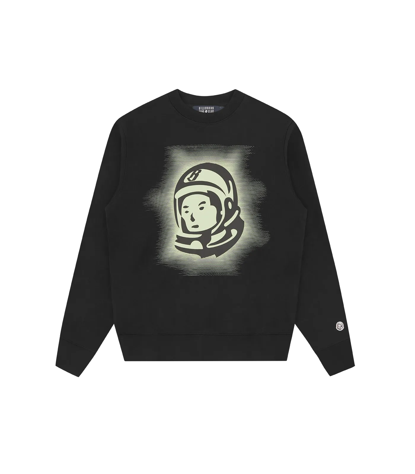 GLOW ASTRO CREWNECK - BLACK