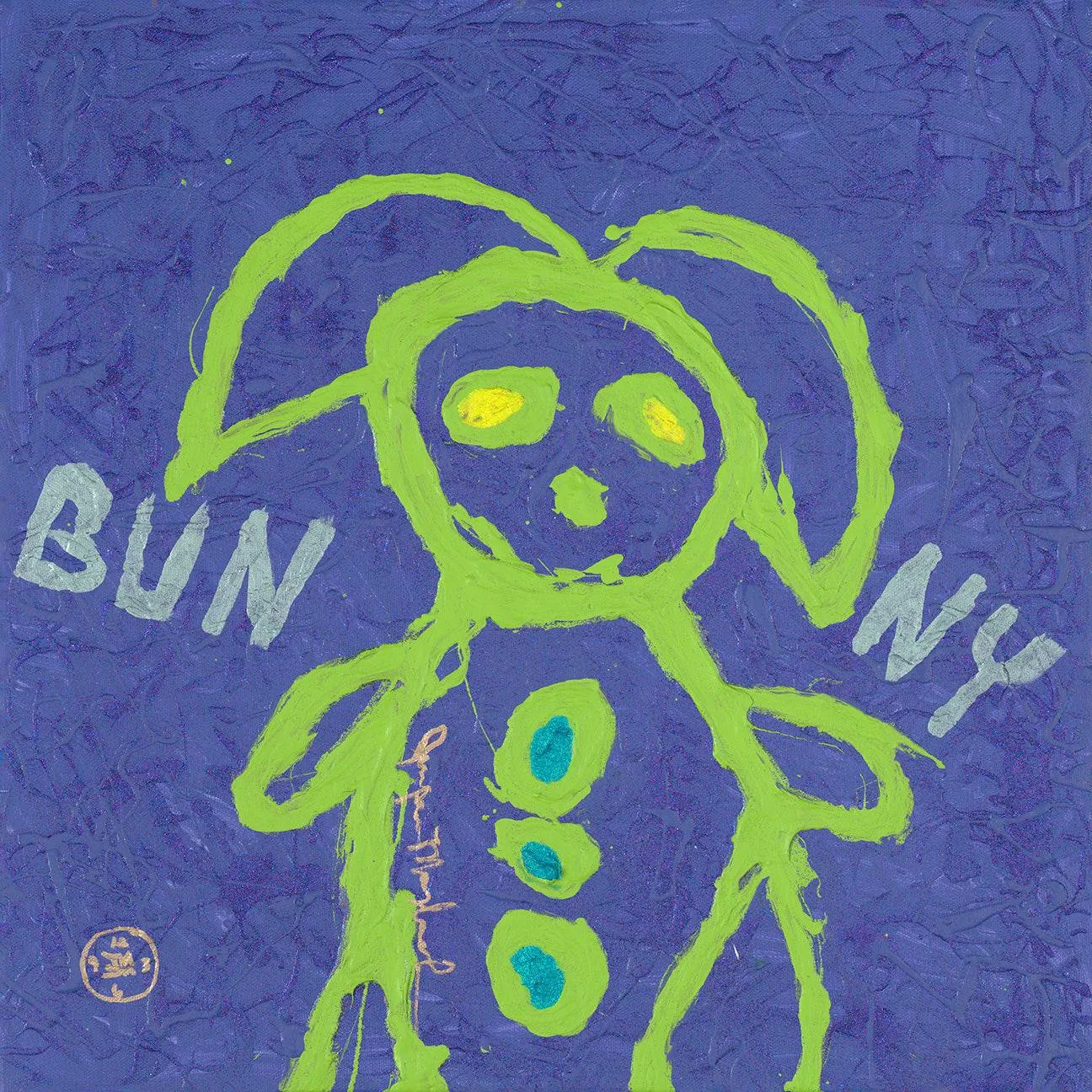 Go-Go Glow Bunny - Original Painting