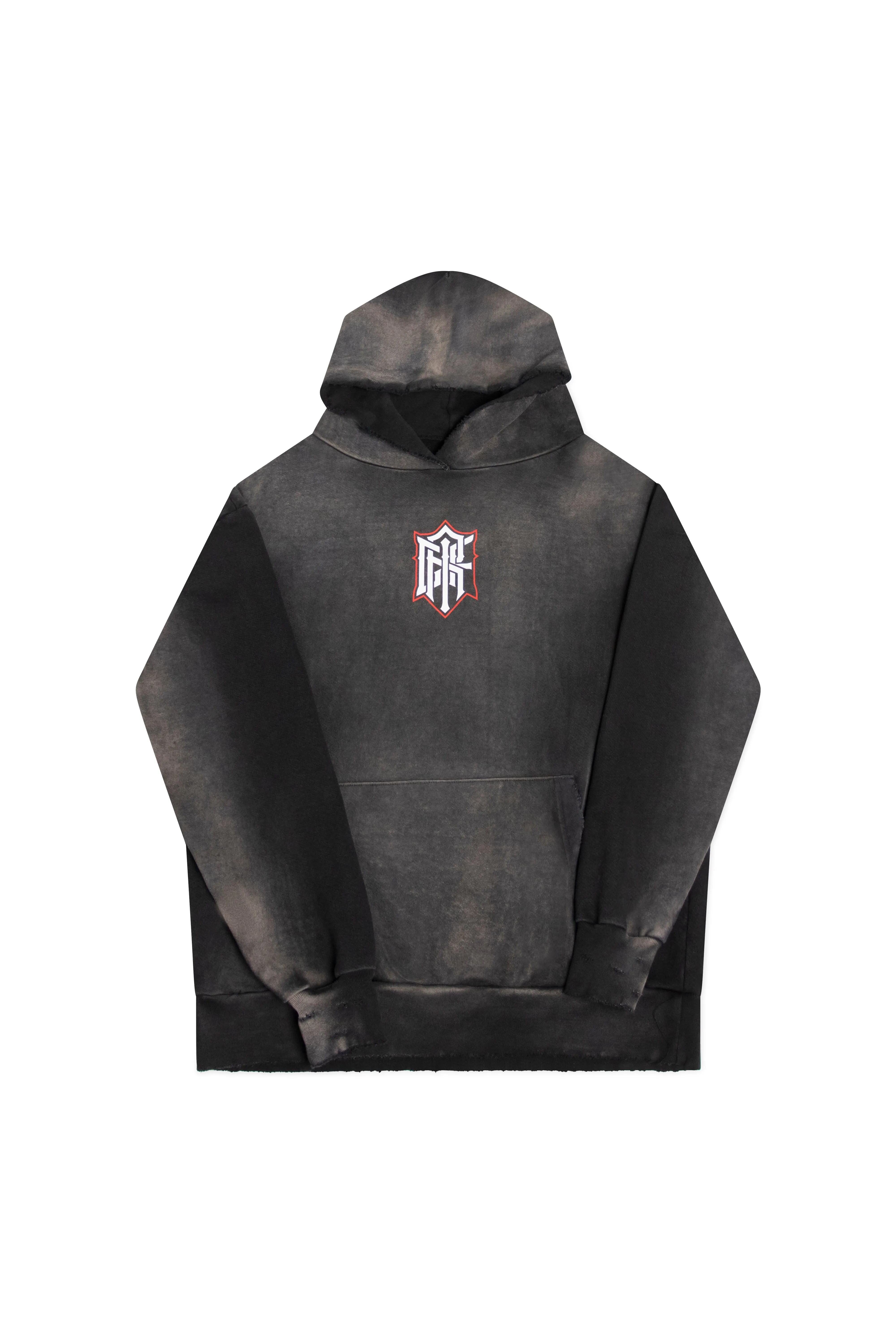 Heavy Monogram Pullover Hoodie