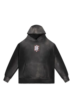 Heavy Monogram Pullover Hoodie