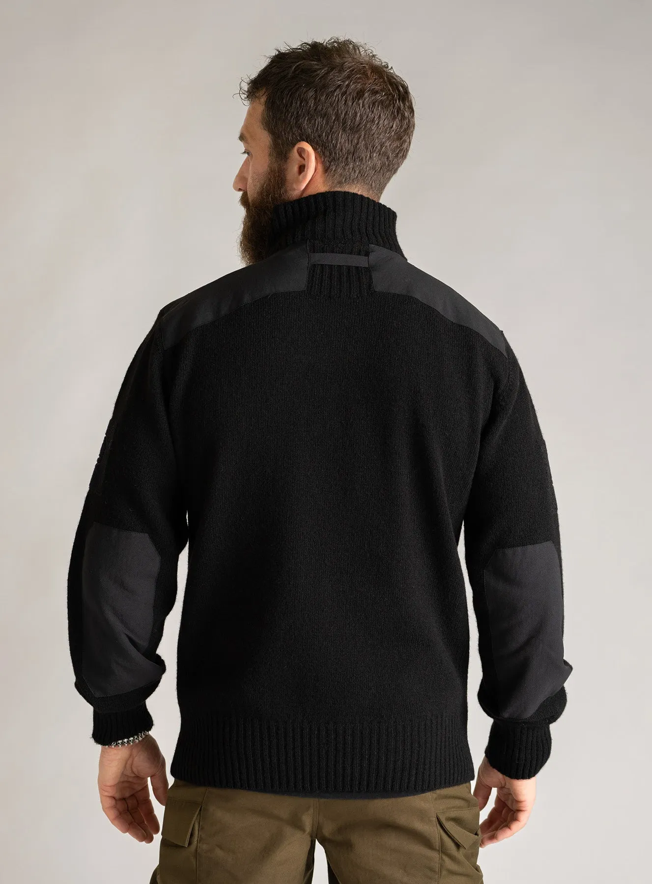 HERITECH FUNNEL NECK JUMPER