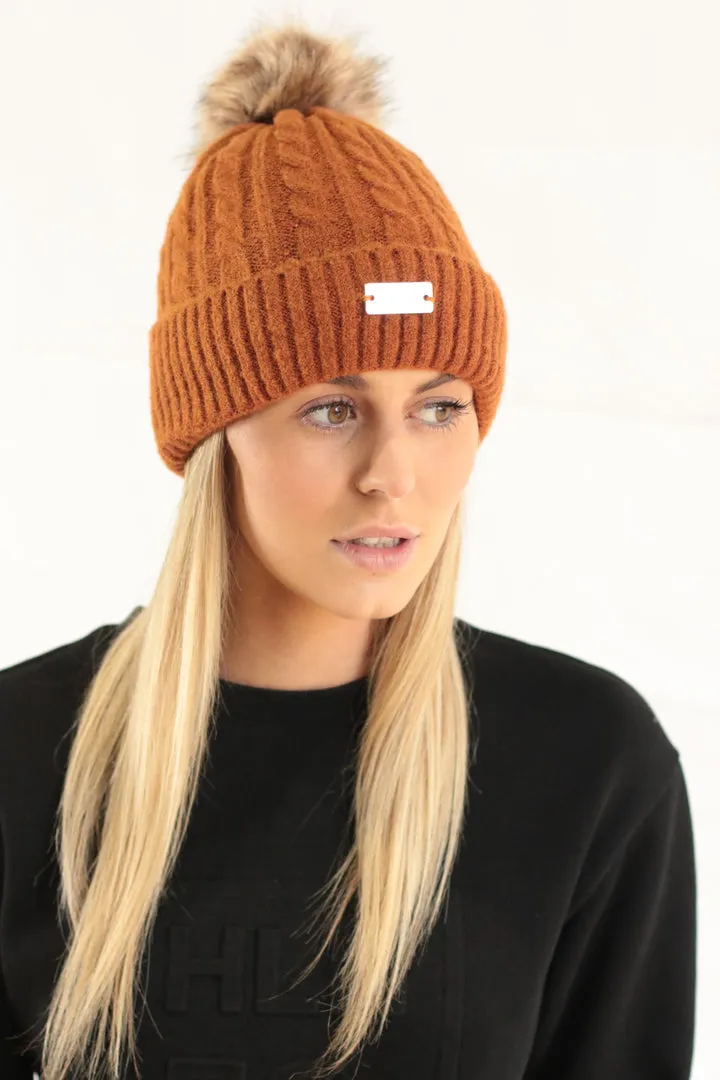 HLH Equestrian Apparel Luxe Fleece Winter Beanie