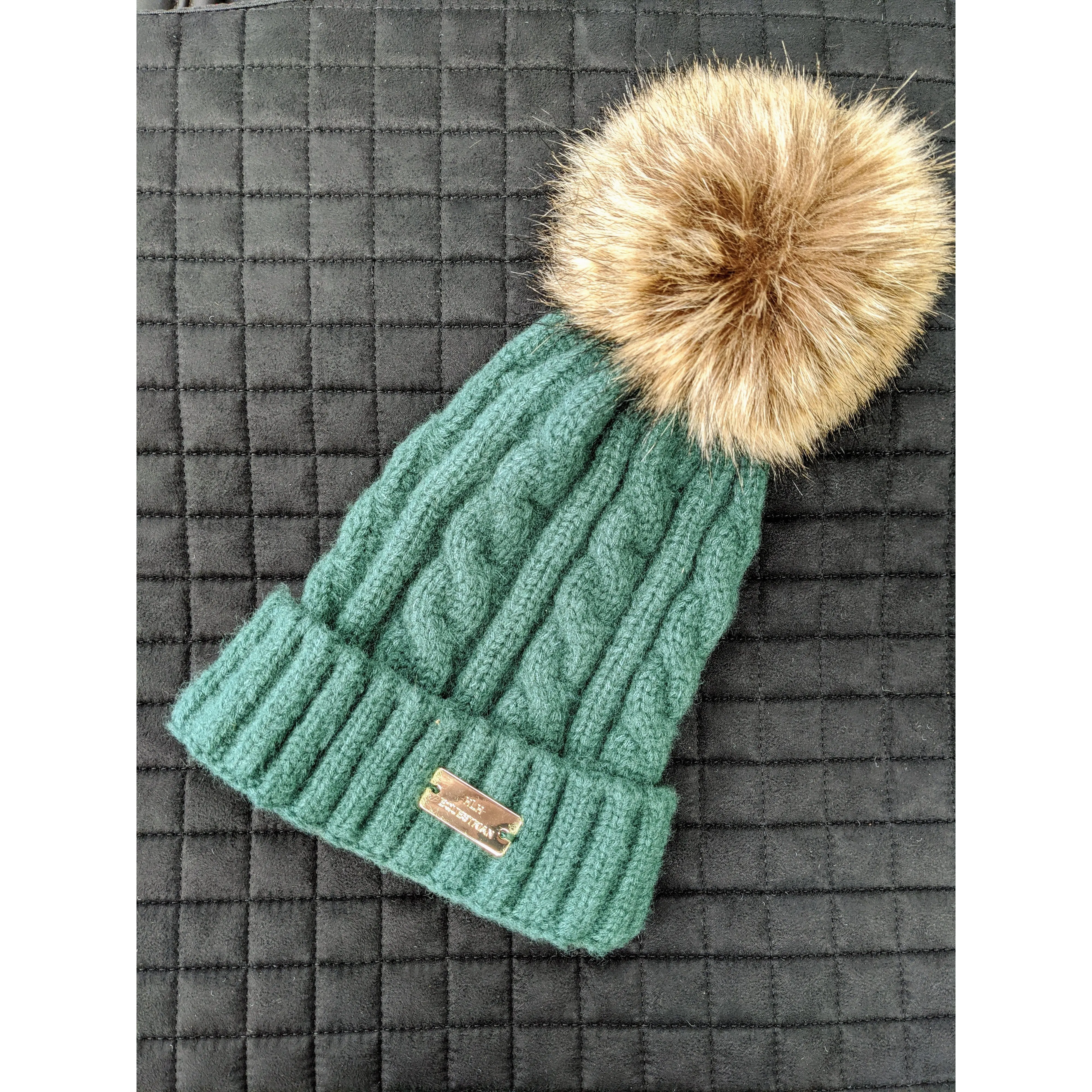 HLH Equestrian Apparel Luxe Wool Winter Beanie