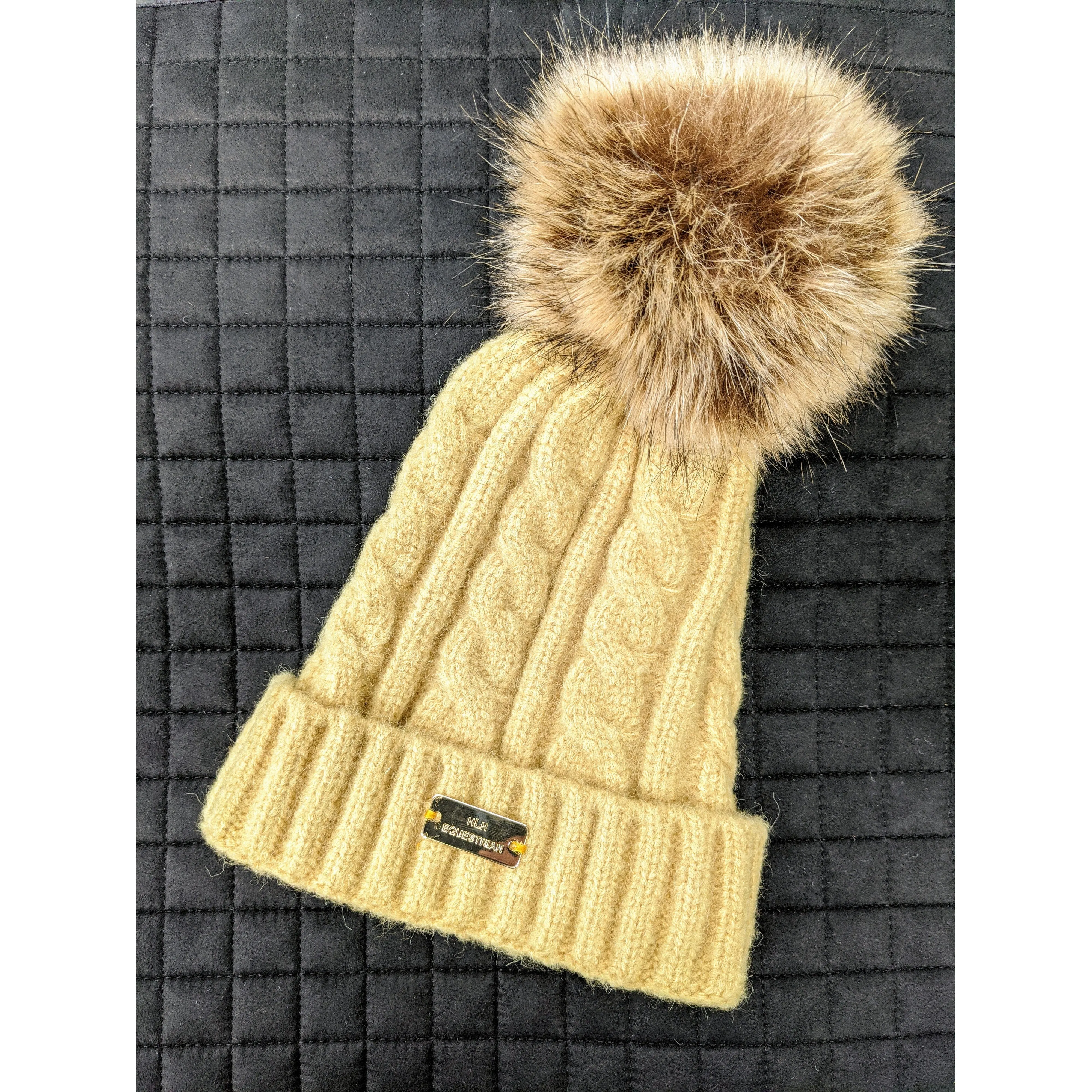 HLH Equestrian Apparel Luxe Wool Winter Beanie