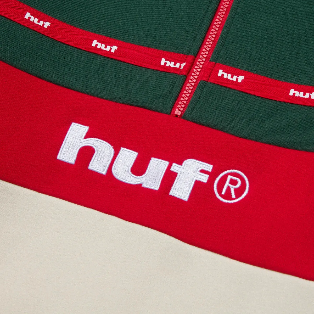 HUF Taped 1/4 Zip Fleece