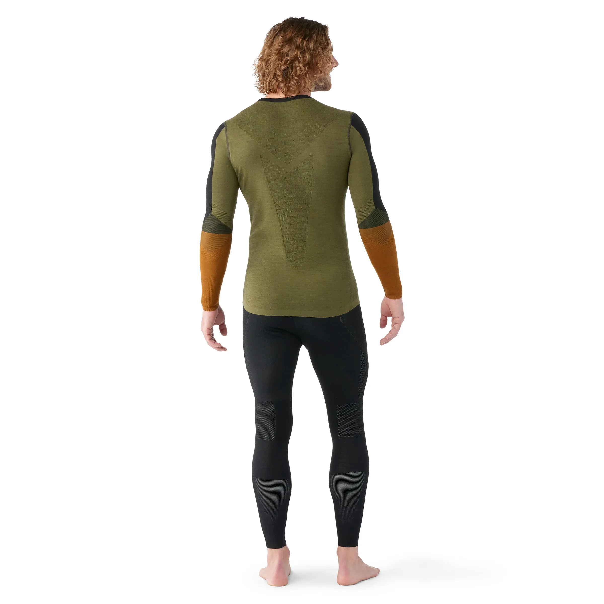 Intraknit™ Thermal Merino Base Layer Colorblock Crew (Men's) - SW016453