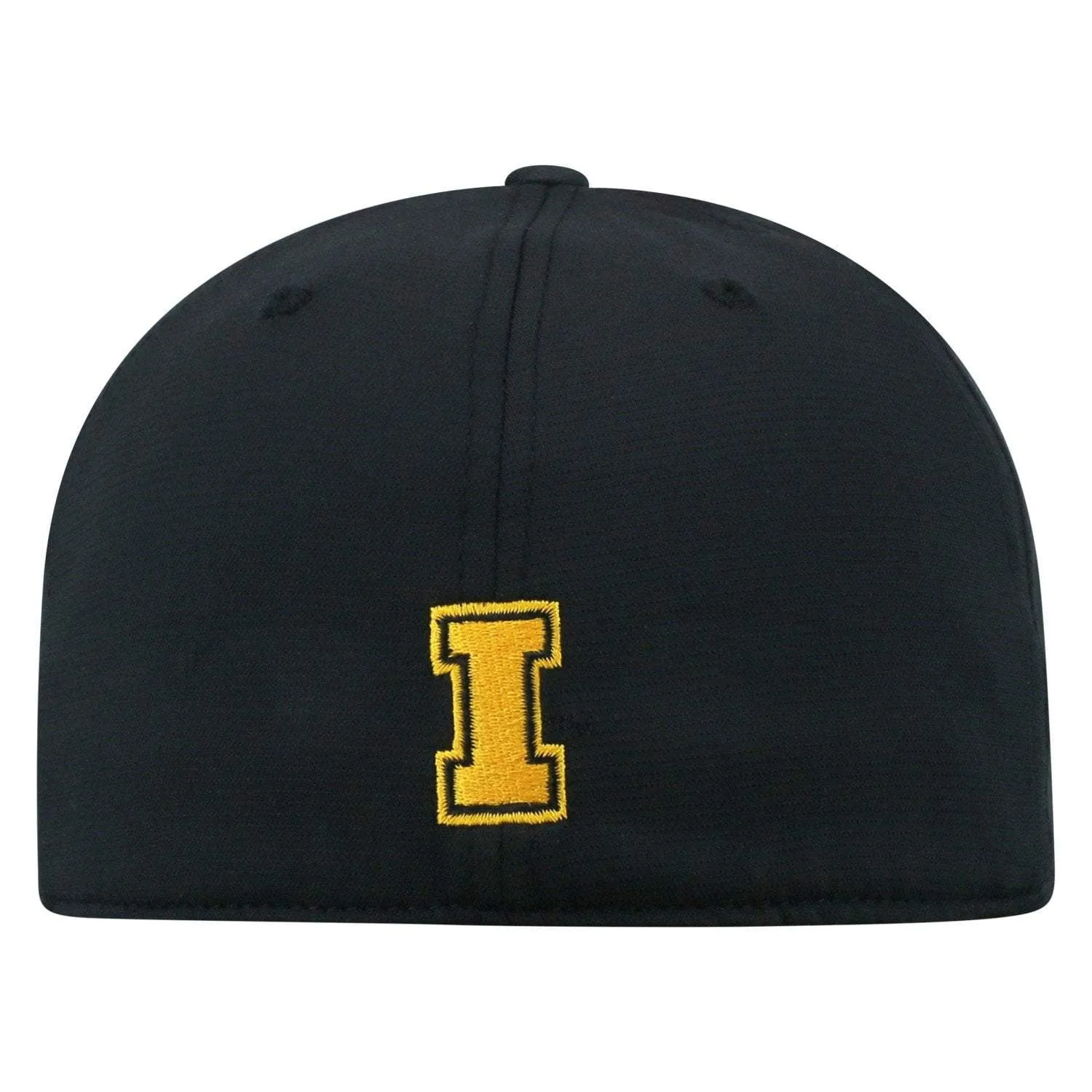 Iowa Hawkeyes TOW Black "Dazed" Structured Flexfit Hat Cap