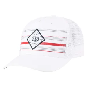 Iowa State Cyclones TOW White "36th Ave" Mesh Adj. Snapback Hat Cap