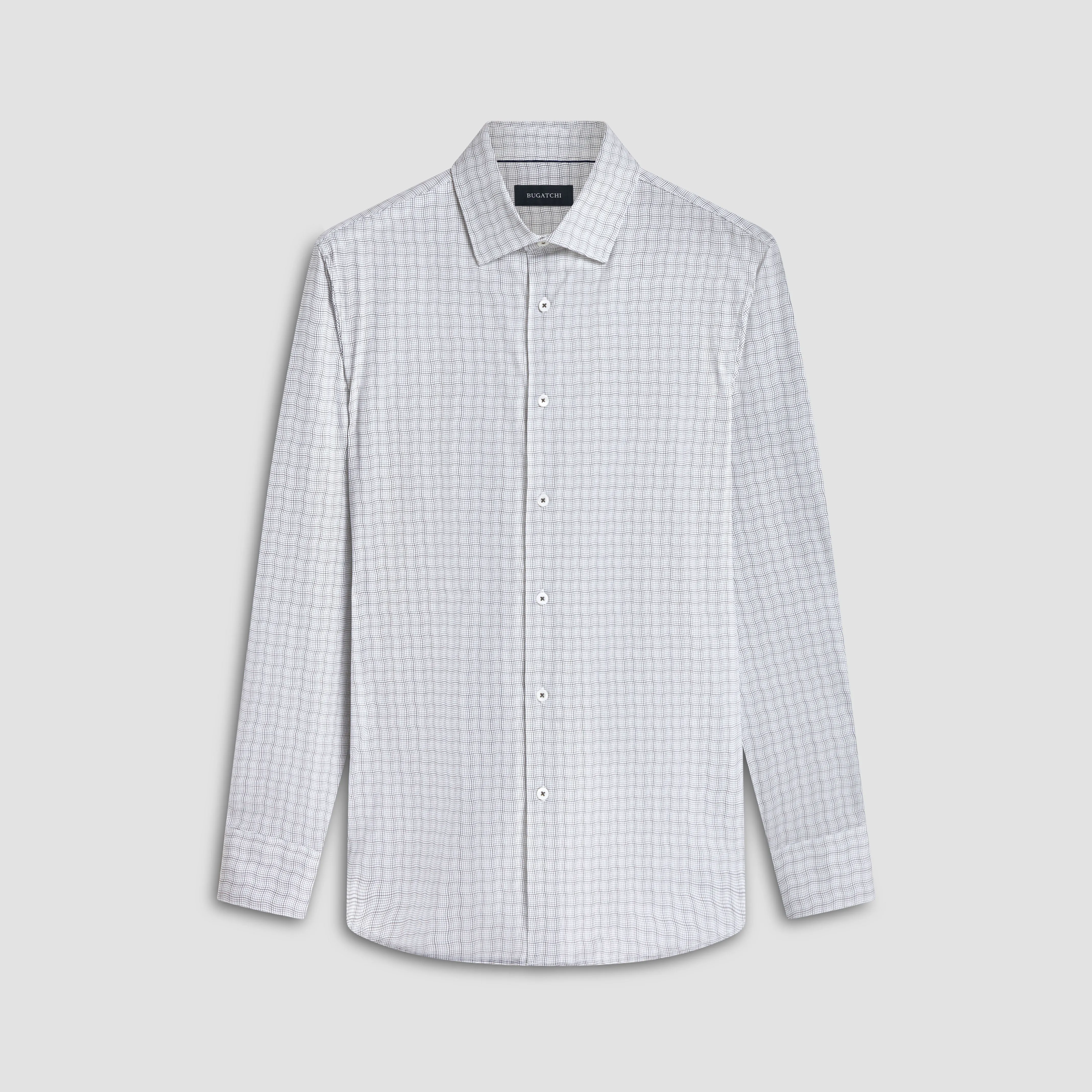 James Curved Check OoohCotton Shirt